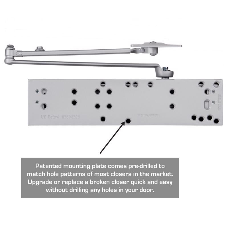 Brinks Commercial Metal Hydraulic Door Closer Grade 1