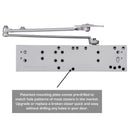 Brinks Commercial Metal Hydraulic Door Closer Grade 1