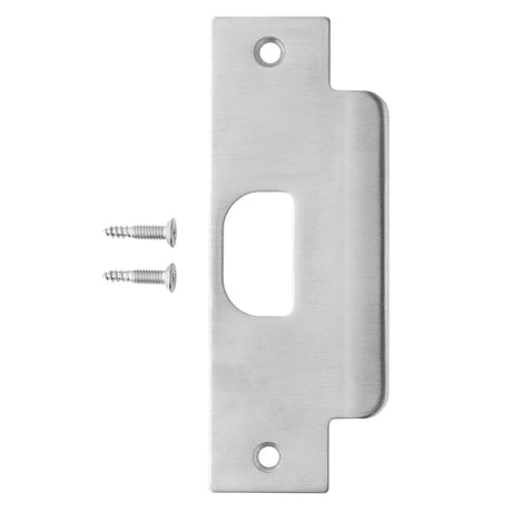 Brinks Satin Stainless Steel Latch Strike 1 pk