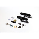 Larson Aged Bronze Brown Zinc Mortise Latch 1 pk