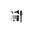 Larson Euro Black Zinc Lift Lever Latch 1 pk