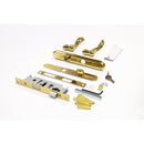 Larson Screen Away Bright Brass Gold Zinc Mortise Latch 1 pk