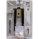 Larson M2 Bright Brass Gold Zinc Mortise Latch 1 pk