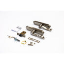 Larson M2 Brushed Nickel Silver Zinc Mortise Latch 1 pk