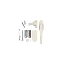 Larson Euro White Zinc Lift Lever Latch 1 pk