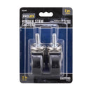 CASTER SWVL RBR 2" 2PK