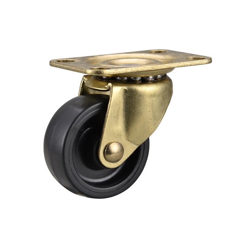 Projex 1-1/4 in. D Swivel Plastic Caster 40 lb 2 pk