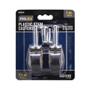 CASTR 1-5/8" ST BL 2PK