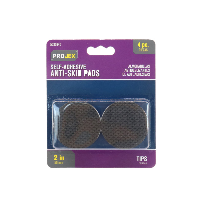 ANTI-SKID PAD 2"RND 4PK