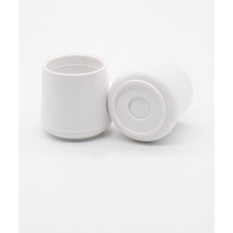 Projex Rubber Leg Tip Off-White Round 1-1/2 in. W 2 pk