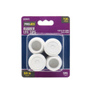 TIP LEG RUBR OWHT3/4"4PK