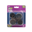TIPLEG RUBR BLK1-1/8"4PK