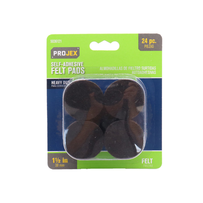 PAD FELT 1.5" ROUND