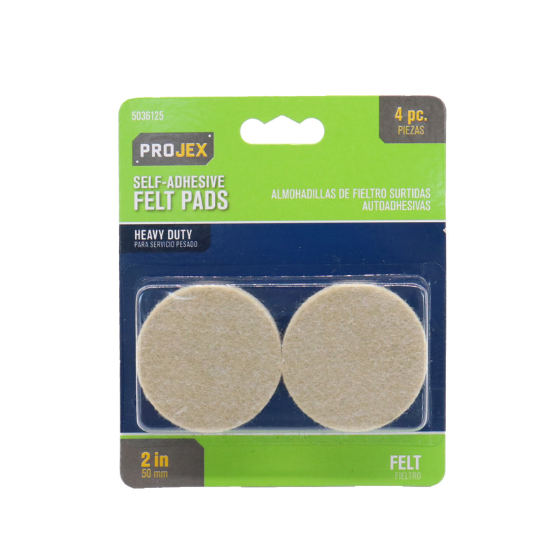 PAD FELT 2" CIRCLE C