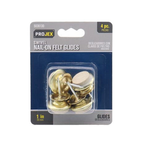 GLIDE FELT SWIVEL 1"