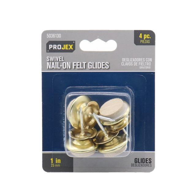 GLIDE FELT SWIVEL 1"