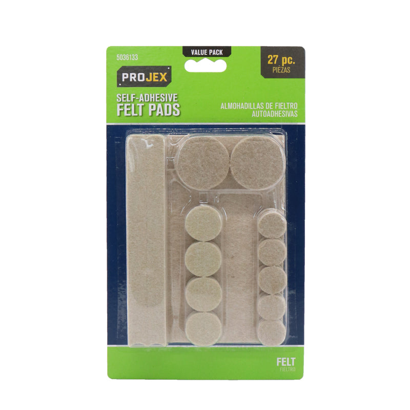 FELT PAD HVYDTY AST CD27