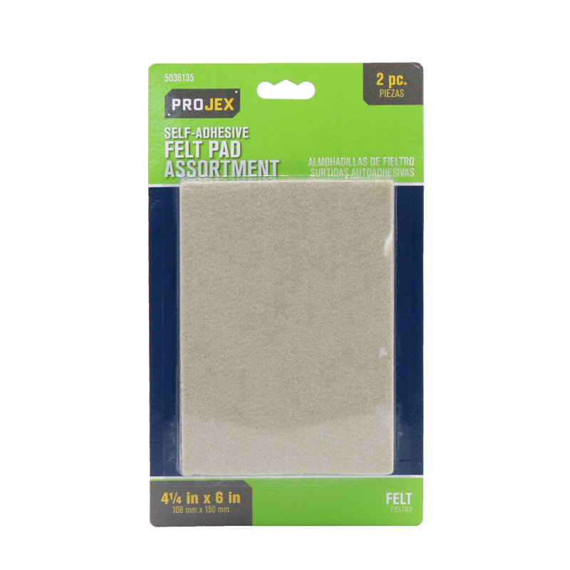 FELT BLNKT PAD4.25X6 2PK