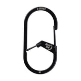 Nite Ize G-Series Stainless Steel Black Dual Chamber Carabiner