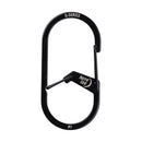 Nite Ize G-Series Stainless Steel Black Dual Chamber Carabiner