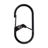 Nite Ize G-Series Stainless Steel Black Dual Chamber Carabiner