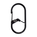 Nite Ize G-Series Stainless Steel Black Dual Chamber Carabiner