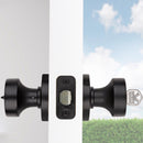 Kwikset Signature Series Pismo Iron Black Entry Knob KW1 2-1/4 in.
