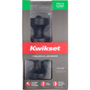 Kwikset Signature Series Pismo Iron Black Knob Right or Left Handed