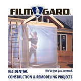 Film-Gard 10 ft. W X 50 ft. L X 6 mil Professional Grade Polyethylene Sheeting 1 pk