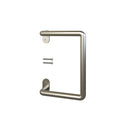 National Hardware Troy Satin Nickel Silver Steel Pull Handle 1 pc