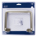 National Hardware Troy Satin Nickel Silver Steel Pull Handle 1 pc