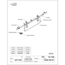 National Hardware Classic Matte Black Steel Barn Door Hanger Kit 1 pc