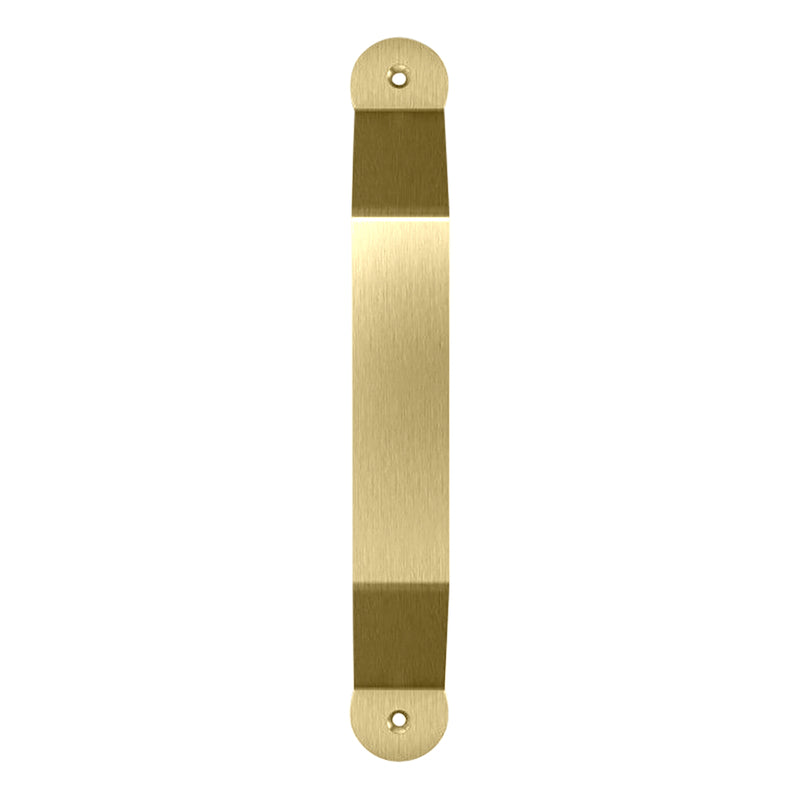 National Hardware Charleston Brushed Gold Steel Pull Handle 1 pc