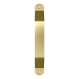 National Hardware Charleston Brushed Gold Steel Pull Handle 1 pc