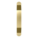 National Hardware Charleston Brushed Gold Steel Pull Handle 1 pc