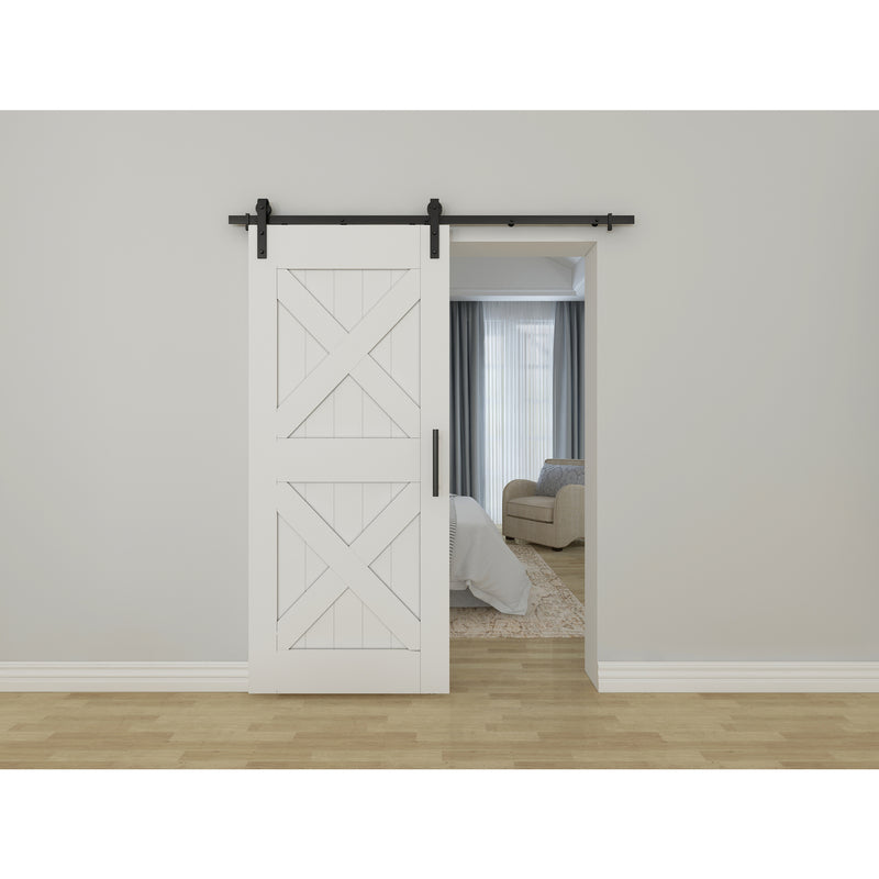 National Hardware Madison Matte Black Steel Pull Handle 1 pc