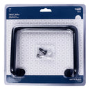 National Hardware Troy Matte Black Steel Pull Handle 1 pc