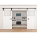 National Hardware Troy Matte Black Steel Pull Handle 1 pc