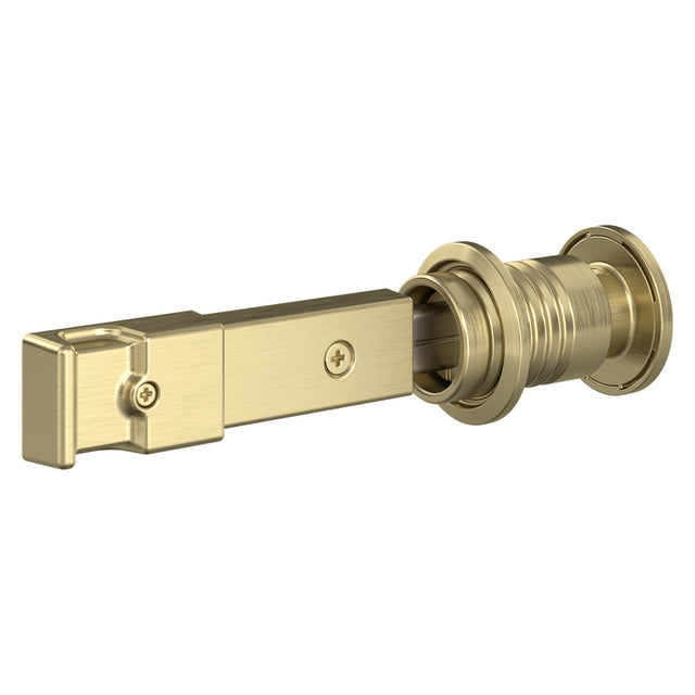 DOOR LOCK BRUSHED 1-3/4"