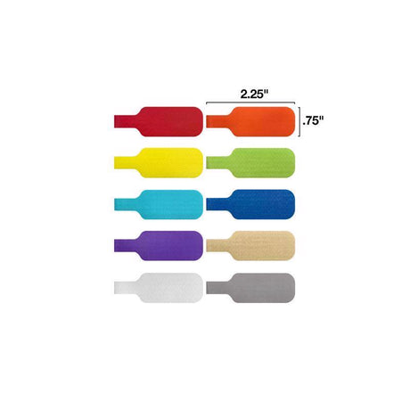 CABLE LABELS MEDIUM 10PK