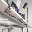 Wrap-It Cable Clams 5 in. L Gray Nylon Cord Organizer Strip