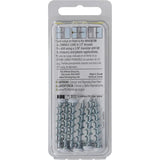 Bore-Fast 3/16 in. D X 1-1/2 in. L Steel Pan Head Screw and Anchor 6 pc