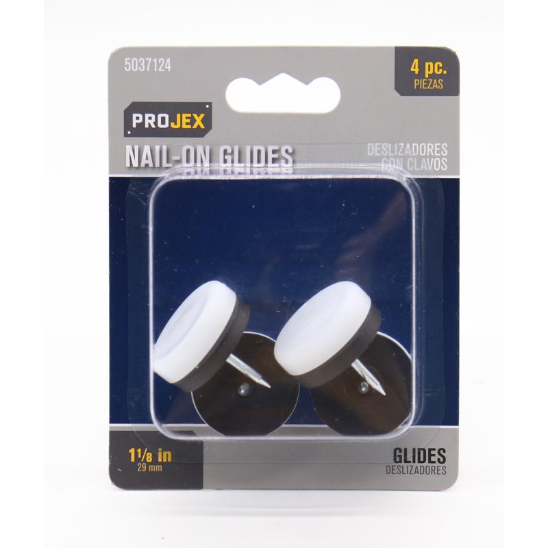 CHAIR GLIDE NYLN 1-1/8"D