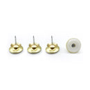 Projex Gold 1 in. Nail-On Brass Swivel Glide 4 pk