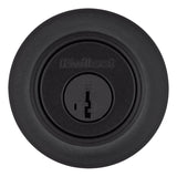 Kwikset Matte Black SmartKey Deadbolt 2-3/4 in.