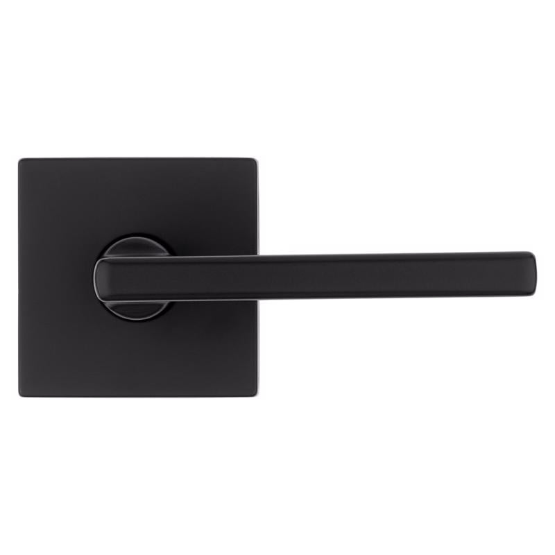 Kwikset Halifax Matte Black Passage Lever Right or Left Handed