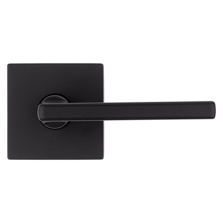 Kwikset Halifax Matte Black Passage Lever Right or Left Handed