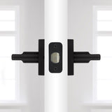 Kwikset Halifax Matte Black Passage Lever Right or Left Handed