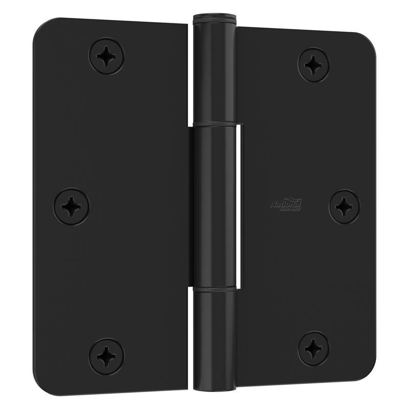 DOOR HINGE MATTE BLK 3PK