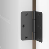 National Hardware Squeak Guard 3.5 in. L Matte Door Hinge 3 pk